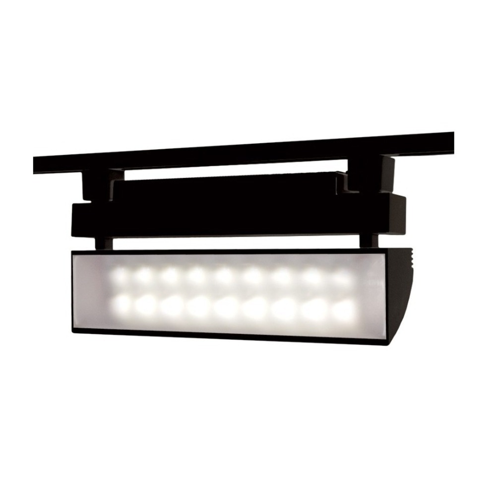 Wall Washer LED H Track Head - Black - 3000K H-LED-42W-30-BK